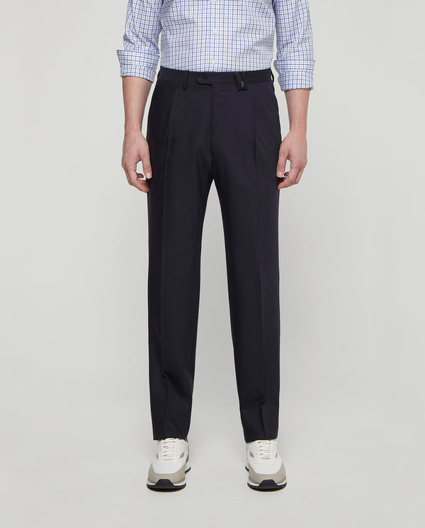 PANTALON VESTIR REGULAR CON PLIEGUES by MIRTO