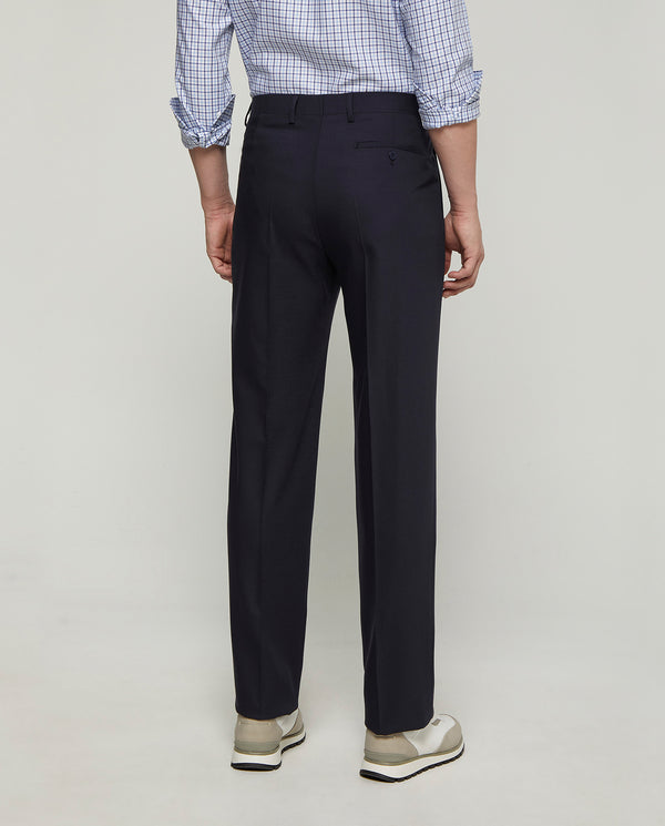 PANTALON VESTIR REGULAR CON PLIEGUES by MIRTO