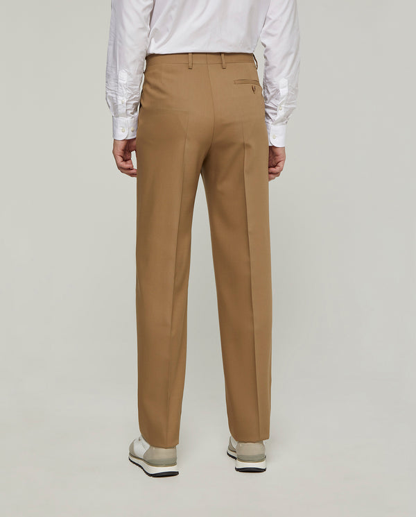 PANTALON VESTIR REGULAR CON PLIEGUES by MIRTO