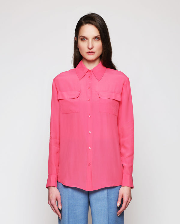 Blusa fluida coral by MIRTO