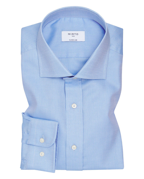 Camisa vestir classic big&tall azul by MIRTO