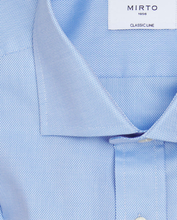 Camisa vestir classic big&tall azul by MIRTO