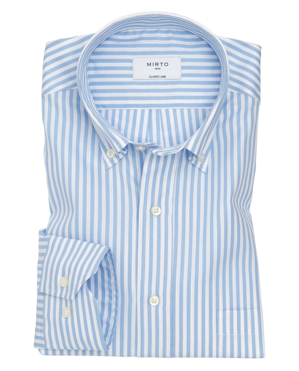 Camisa casual algodón Oxford rayas by MIRTO