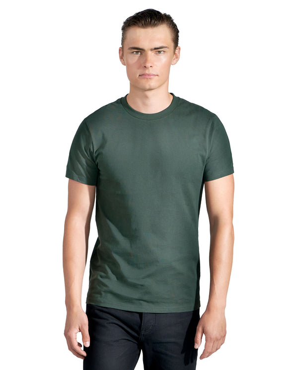 Camiseta cuello caja algodón orgánico verde by Bre