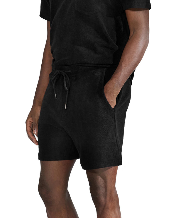 Pantalon jogger Poliester/Algodón/Elastano mujer negro fondo 64728