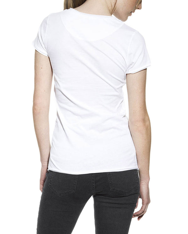 CREW-NECK RELAXED WHITE by MIRTO