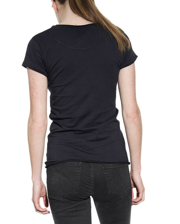 CREW-NECK RELAXED DARK NAVY by MIRTO